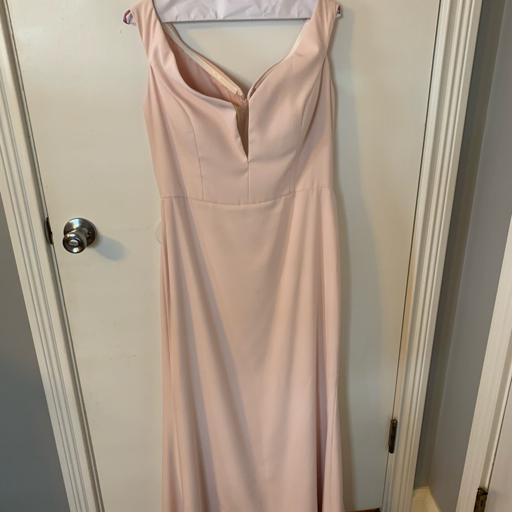 Dessy Collection Blush Dress 3016N1 EUC - Picture 4 of 7